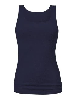 MEY Cotton Pure Tank-Top -SPANX-Shop Mey Mey Cotton Pure Tank Top blau 25501 408 3