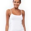 MEY Serie Organic Spaghetti-Top -SPANX-Shop Mey Organic Spaghetti Top weiss 25815 1 neu