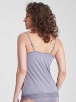 MEY Serie Poetry Fame Spaghetti-Top -SPANX-Shop Mey Serie Poetry Fame Spaghetti Top grau 75134 44 1