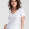 MEY Serie Superfine Organic Kurzarm-Shirt 2 MEY Serie Superfine Organic Kurzarm-Shirt -SPANX-Shop Mey Serie Superfine Organic Kurzarm Shirt weiss 26816 1