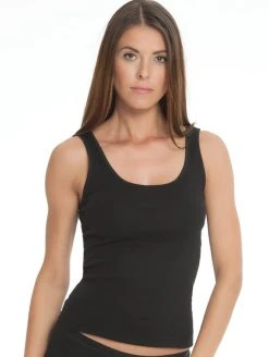 Nina Von C. Fine Cotton - Organic Top Ohne Arm, 2er Pack -SPANX-Shop Nina Von C Fine Cotton Organic Top ohne Arm 2er Pack schwarz 70 302 111 DUO 200 1