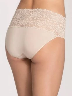 Nina Von C. Millefleurs Taillen-Slip Mit Spitzenbund -SPANX-Shop Nina Von C Millefleurs Taillenslip beige 49 160 444 655 1627654040