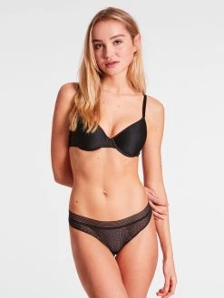 Passionata Manhattan Brazil-Slip -SPANX-Shop Passionata Manhattan String schwarzz 48D7 11 2