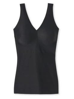 Schiesser Invisible Soft Tank-Top Mit Herausnehmbaren Pads -SPANX-Shop Schiesser Invisible Soft Tank Top mit herausnehmbaren Pads schwarz 170365 000 3
