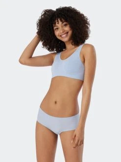 Schiesser Invisible Cotton Seamless-Panty -SPANX-Shop Schiesser Invisible Cotton Seamless Panty blau 161925 802 802 2