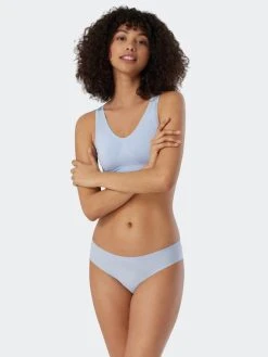 Schiesser Invisible Cotton Slip -SPANX-Shop Schiesser Invisible Cotton Slip blau 161924 802 802 2