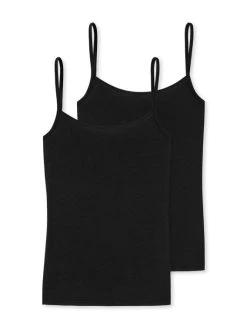 Schiesser Modal Essentials Spaghetti-Top Im Doppelpack