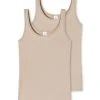 Schiesser Modal Essentials Trägertop Im Doppelpack -SPANX-Shop Schiesser Modal Essentials Traegertop im Doppelpack beige 162896 410