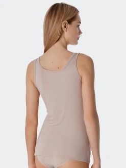 Schiesser Modal Essentials Trägertop Im Doppelpack -SPANX-Shop Schiesser Modal Essentials Traegertop im Doppelpack beige 162896 410 2