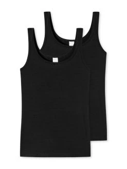 Schiesser Modal Essentials Trägertop Im Doppelpack