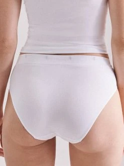 Seidensticker Micro Flex High Waist Slip, 3er-Pack -SPANX-Shop Seidensticker Loungewear High Cut Brief 3er Pack weiss 600016 01 2