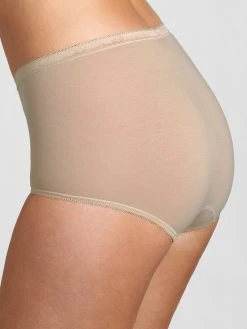 Sloggi Basic+ Maxi-Panty, 4er-Pack -SPANX-Shop Sloggi Basic Maxi Panty 4er Pack braun 10028378 0026 220510 2