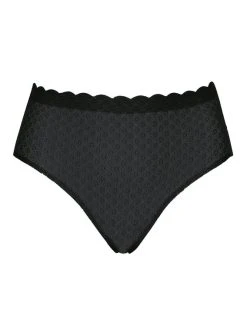 Sloggi ZERO Feel Lace Slip, High Waist -SPANX-Shop Sloggi ZERO Feel Lace High Waist Slip schwarz 10202035 0004 3