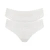 Sloggi ZERO Lace Brazil-Slip, 2er-Pack -SPANX-Shop Sloggi ZERO Lace Brazil Panty 2er Pack weiss 10186062 DUO 00GZ neu