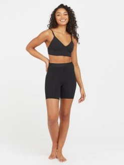 Spanx Cotton Control Shaping-Shorts -SPANX-Shop Spanx Cotton Comfort Shaping Shorts schwarz 10269R VERYBLACK 2