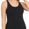 Spanx Cotton Control Tank-Top Mit Shaping-Effekt -SPANX-Shop Spanx Cotton Comfort Tank Top mit Shaping Effekt schwarz 10267R VERYBLACK