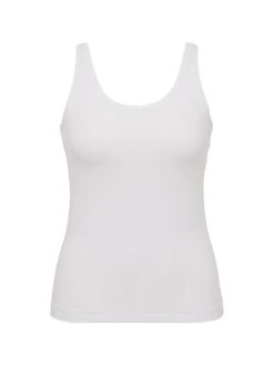 Spanx Cotton Control Tank-Top Mit Shaping-Effekt -SPANX-Shop Spanx Cotton Comfort Tank Top mit Shaping Effekt weiss 10267R WHITE 4