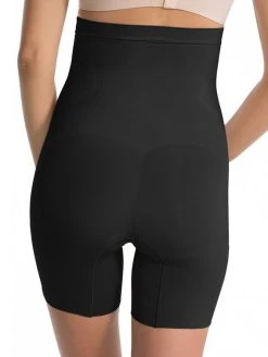 Spanx OnCore High-Waisted Mid-Thigh Short -SPANX-Shop Spanx On Core Highwaist Shaping Pants schwarz SS1915 BLACK 1
