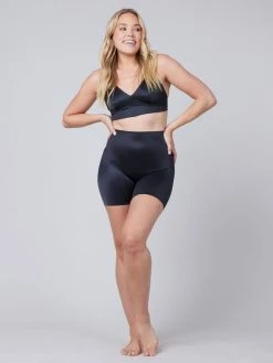 Spanx Shaping Satin Shaping-Shorts, Satin-Finish -SPANX-Shop Spanx Shaping Satin Shaping Shorts Satin Finish schwarz 10323R VERY BLACK 2