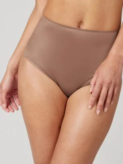 Spanx Shaping Satin Shaping-Slip, Satin-Finish -SPANX-Shop Spanx Shaping Satin Shaping Slip Satin Finish beige 40062R CAFe AU LAIT 3