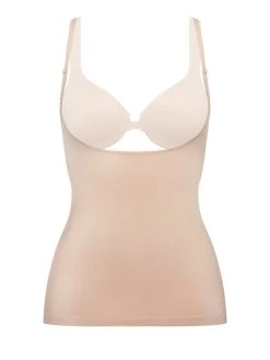 Spanx Suit Your Fancy Shaping Spaghetti-Top, Open-Bust -SPANX-Shop Spanx Suit Your Fancy Shaping Spaghetti Top Open Bust beige 10225R CHAMPBEIG 1628170046